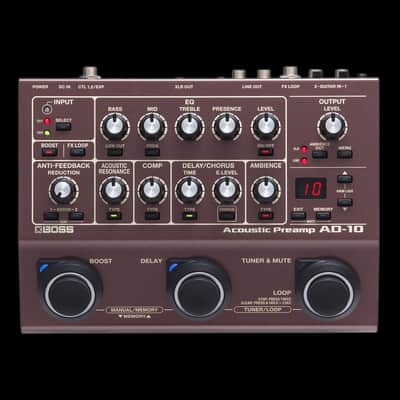 Boss AD-10 Acoustic Preamp Pedal image 1