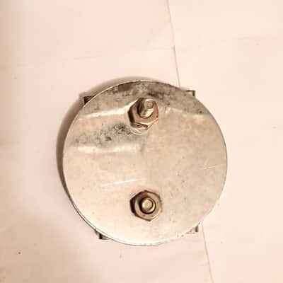 SLINGERLAND VINTAGE CLIP MOUNT W/ SCREWS 70's - PITTED CHROME to- FREE SHIP TO C-USA! image 3