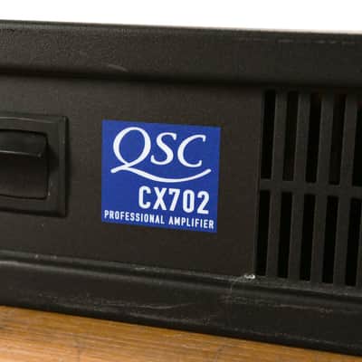 QSC CX702 2-Channel 700W Power Amplifier CG0103D image 5