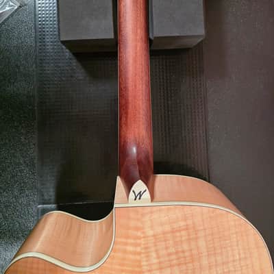 Washburn HJ40SCE Heritage Jumbo with Electronics 2010s - Natural image 16