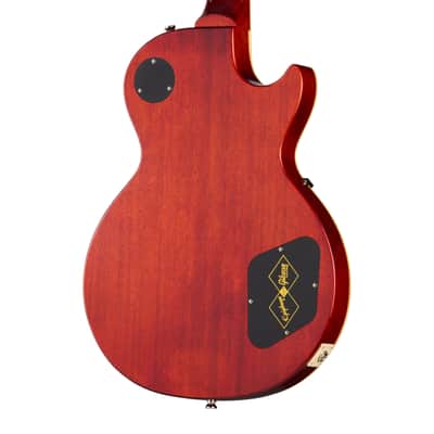 Epiphone 1959 Les Paul Standard Reissue Lefthand Deep Cherry Sunburst - Single Cut Electric Guitar image 9