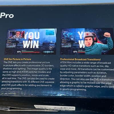 Blackmagic Design ATEM Mini Pro 2020 - Black image 3