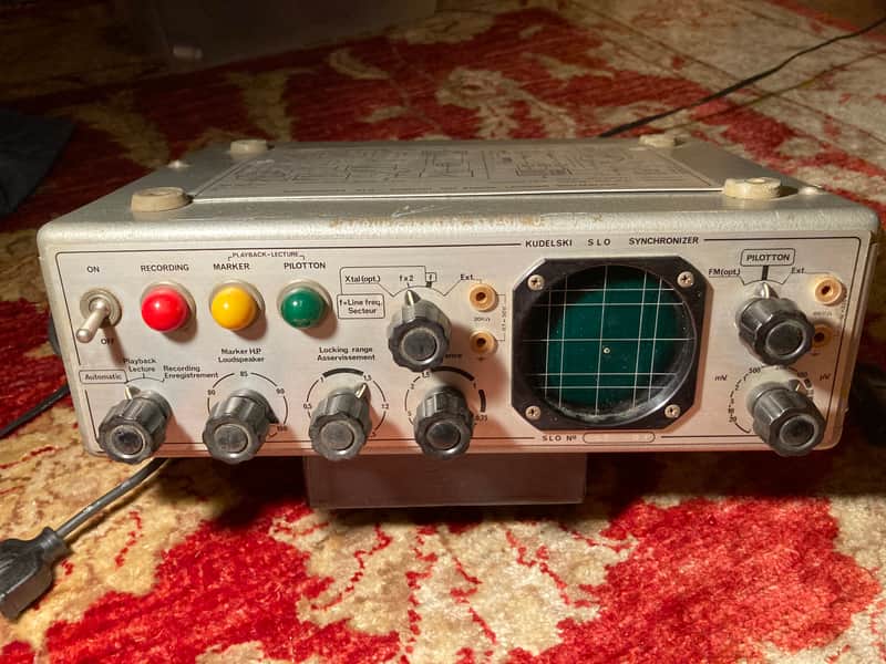 Nagra Kudelski SLO Synchronizer 1963-? Silver image 1