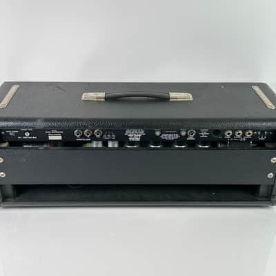 Fender Dual Showman SR Head 1980s - Paul Rivera Designed Red Knobs image 6