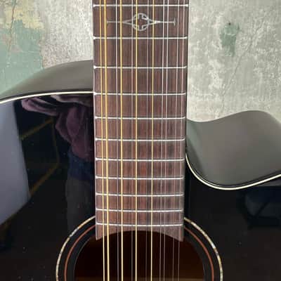 Alvarez Artist Series AD60ce 12-String Acoustic-Electric Guitar - Black image 6