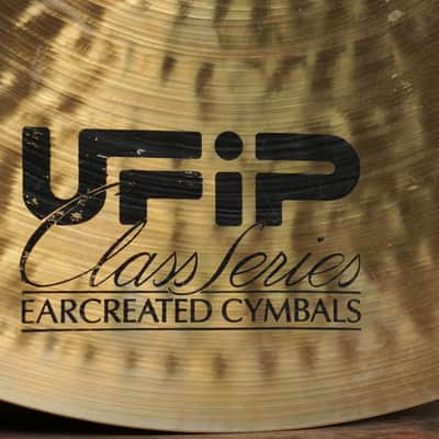 UFIP 22" Class Series Ride Cymbal - 3275g image 7