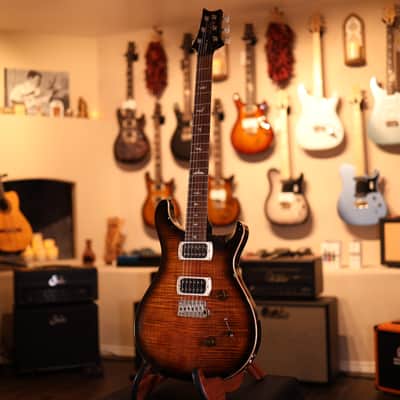 PRS SE Custom 24 - Black Gold Burst 0600 image 2