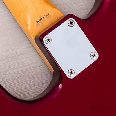 2008 Fender DiMarzio Collection Stratocaster '62 Vintage Reissue ST62-DMC Candy Apple Red, Japan CIJ image 16