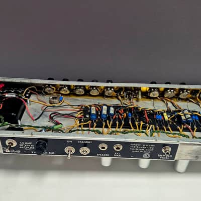1966 Fender Bandmaster 40-Watt Head *FULLY RESTORED VINTAGE BLACKFACE AMP* image 21