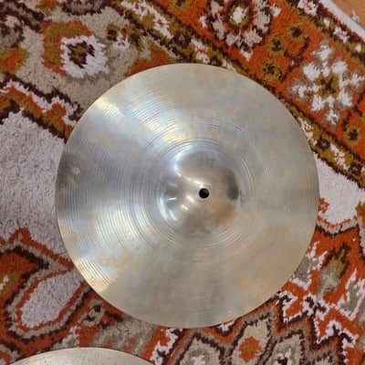 Zildjian A Zildjian & Cie Constantinople 14" Hi Hat Cymbal Pair 755g/1158g 1973-1987 image 5