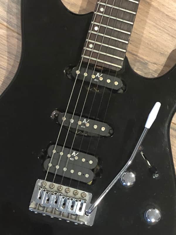 1990'S WASHBURN MERCURY MG-200 GROVER JACKSON HSS BLACK | Reverb