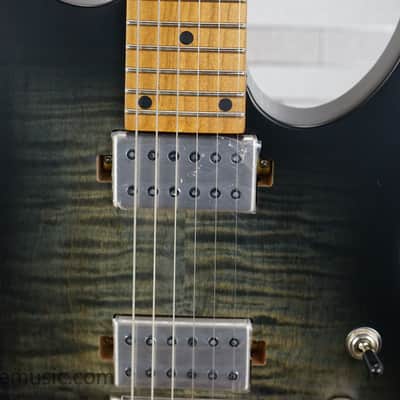 Schecter C-1 Standard Plus - Transparent Black Burst image 5