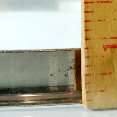 Slingerland 16"Radio King NOB Single-Flange Floor Tom Drum Batter Rim/Hoop Brass image 7