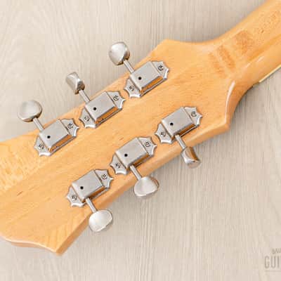 1990 Epiphone Casino Natural Near-Mint, Pre-Elitist Revolution w/ Case & Hangtag, Japan Terada image 5
