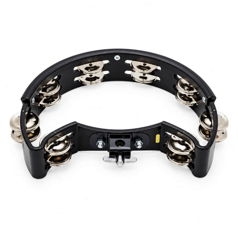 Perfekt Gear Mountable Half-Moon Tambourine “Moonbourine” – Double