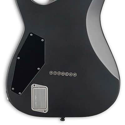 ESP E-II HORIZON NT-7B HIPSHOT Black Satin w/Case (B Stock) image 2