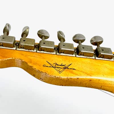Fender Telecaster Custom 60 Heavy Relic Custom Shop 2013 Teal Green Metallic image 12