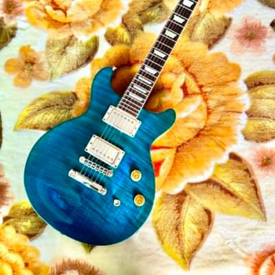 Gibson Les Paul Standard Double Cutaway 1998 - Blue Diamond image 3