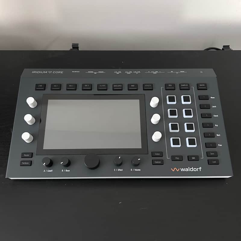 Waldorf Iridium Core Desktop Synthesizer 2024 - Present - Black image 1