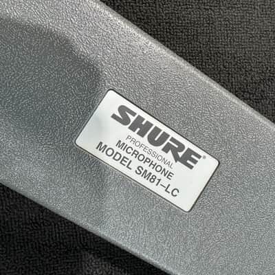 Shure SM81-LC Small Diaphragm Cardioid Condenser Microphone image 7