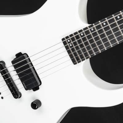 ESP E-II M-I Neck Thru NT SW - Snow White image 11