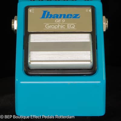 Ibanez GE-9 Graphic Equalizer 1981 s/n 186463 Japan image 8
