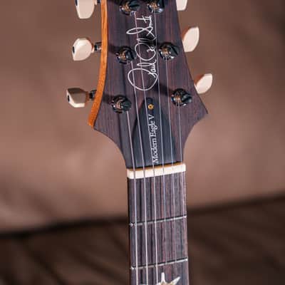 PRS Modern Eagle V 10 Top in Charcoal Burst image 5