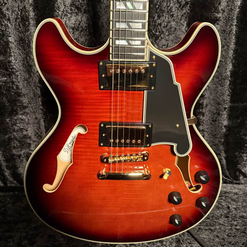 D'Angelico Excel DC Amaretto Burst With Free Gig Bag image 1