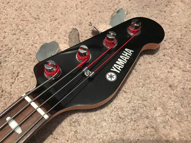 Yamaha BB414 Bass Guitar - Black | Reverb