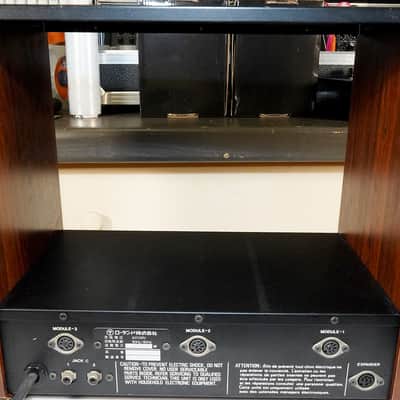 Roland System 100M 190 Rack Case 1979 - 1984 - Gray image 5