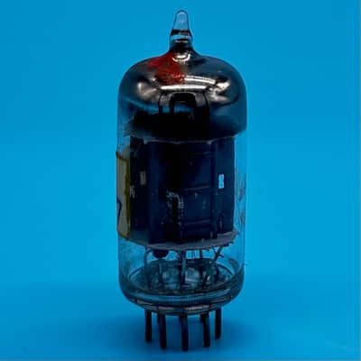 1950s RCA 5963 12AU7 ECC82 Vintage Long Black Plate D Getter Preamp Tube! T309 image 3