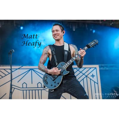 Epiphone Artist Matt Heafy Signature Les Paul Custom Origins - Ebony image 12