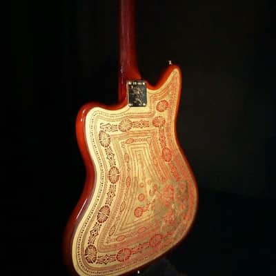 Fender Custom Game Of Thrones House Lannister Jaguar Guitar HL-06 image 8