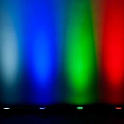 (4) American DJ MOD STQ Compact LED DMX Par Wash Lights w/Remote+Fogger+Cables image 10