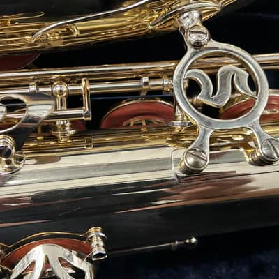 Selmer TS600L Student-Level Tenor Saxophone 2010s - Clear Lacquer Brass image 9