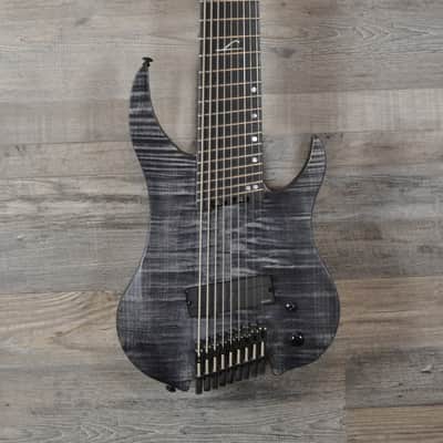 Legator G9F Black Satin Flame Maple Black 9-string Multi-Scale image 2