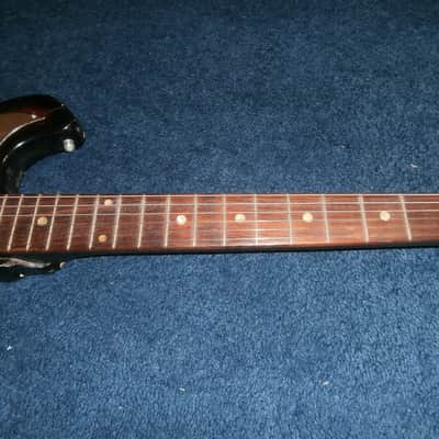 Vintage 1960's Kingston 65 Electric Guitar! Japan Teisco! Mirror Pickguard! image 6