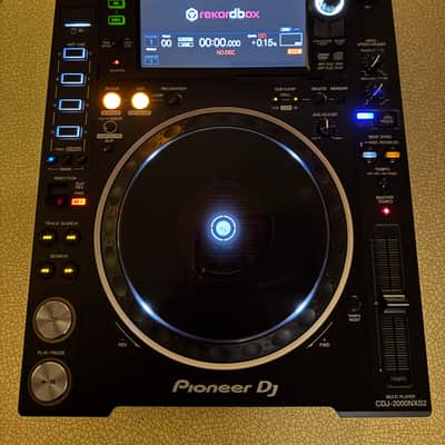 Pioneer CDJ-2000NXS2 Matching PAIR near perfect with Black Road Cases and Decksavers personal use only image 3