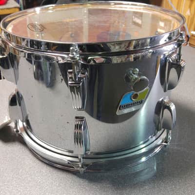 Ludwig Chrome Over Wood 1980s Chrome image 5