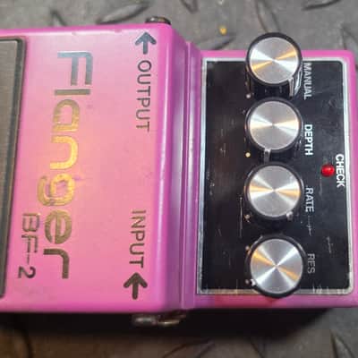 Boss BF-2 Flanger Taiwan Gold Label PSA Spec image 3