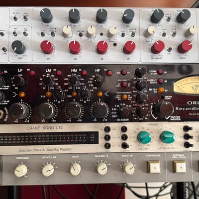 Solid State Logic Logic FX G384 Dual Channel Compressor 1993 - 2003 - Black image 1