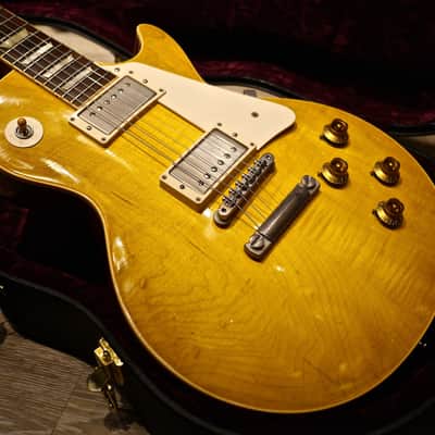 2009 Tom Murphy Aged Gibson Custom Shop 1958 Reissue R8 Lemon Burst with Madagascar rosewood. image 7