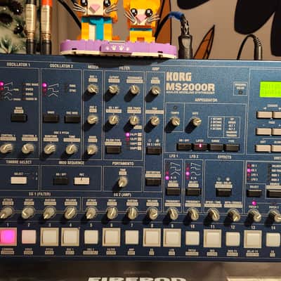 Korg MS2000R 2000s - Blue image 1