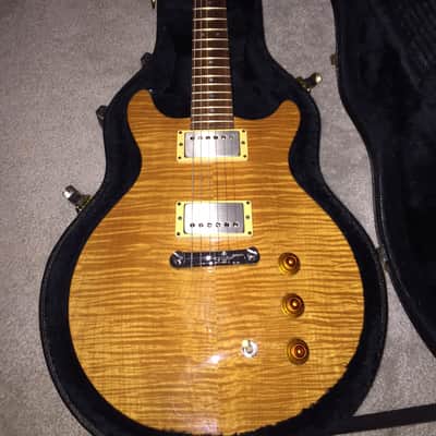 Hamer(USA) Archtop Studio 1994 Natural Blonde Flame (free shipping @ BIN price) image 22