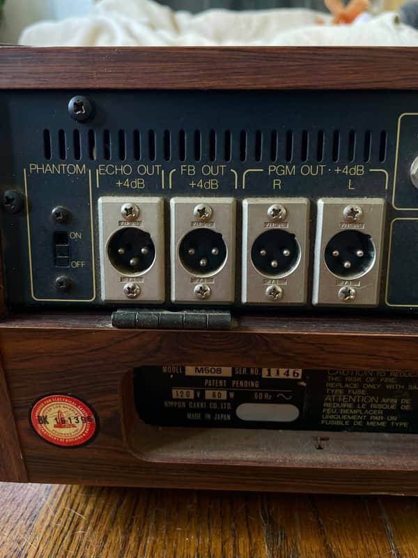 Yamaha M508 8-channel mixer - vintage 70s/80s | Reverb