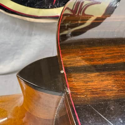 Kevin Mathers Concert Classical Acoustic Guitar - crack/hole in top - with Case 2006 image 21