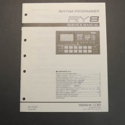 Yamaha RY8 Service Manual [Three Wave Music]
