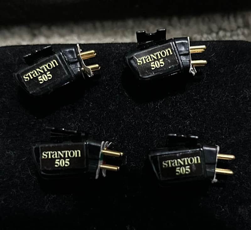 Stanton 505 Turntable 4 DJ Cartridges (no stylus) image 1