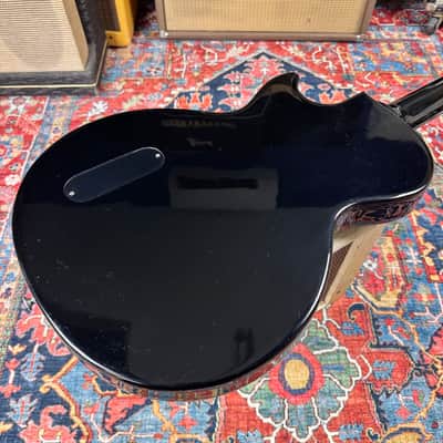 *6.87 lb* Les Paul Junior 2022 Ebony Dog Ear P90 image 4