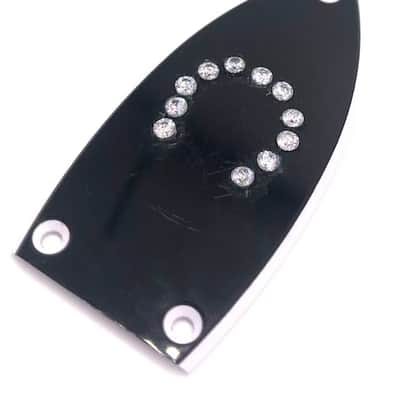 Gretsch Horseshoe Diamonds 006-0898-000 Truss Rod Cover Tone Stone image 3